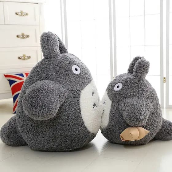 Hayao Miyazaki Zongzi Meu Vizinho Totoro Boneca De Pelúcia Brinquedo Dormir Presente Fofo