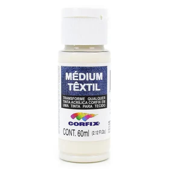 2X Medium Textil Frasco 60ml Corfix