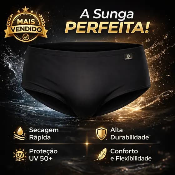 Sunga Boxer Lisa Fps 50 Adulto Masculina Moda Praia Fashion Power