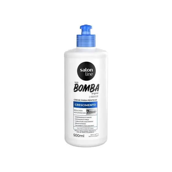 Creme para pentear SOS Bomba Original Salon Line 500ml