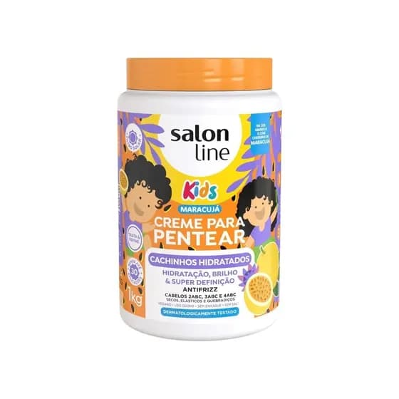 Creme para Pentear Kids Cachinhos Hidratados Maracujá 1kg