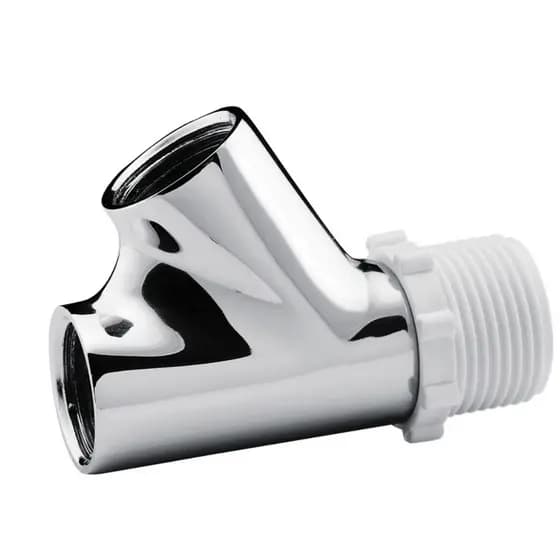 Y Junção Cromada Adaptador Ducha Higienica Filtro 1/2