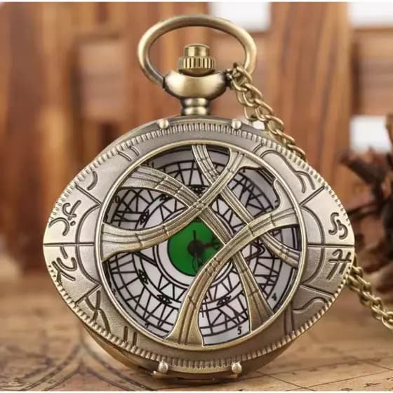 Relógio de Bolso Vintage Clássico Estilo Peaky Blinders Com Corrente Retro Antigo Charme Presente