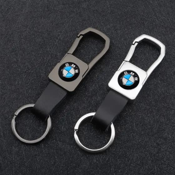 Logotipo Do Carro Chaveiro De Couro De metal Personalidade Moda Pingente keychain Para BMW X1 X2 X3 X4 X5 X6 X7 e46 e90 e60 f30 e39 e36 f20 e87 e92 Acessórios