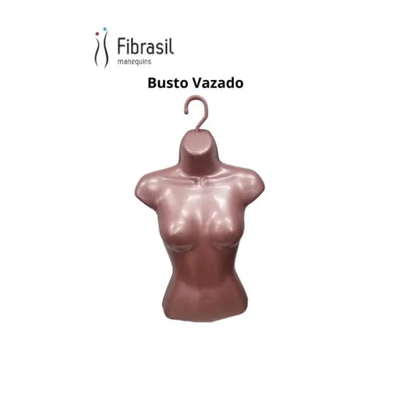 Busto Silhueta vazado Giratório