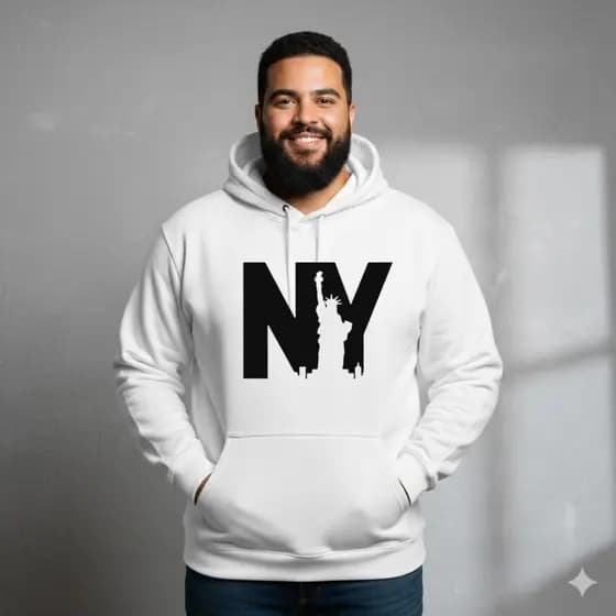 Moletom lançamento Plus size G1 ao G5 NY New York Paris