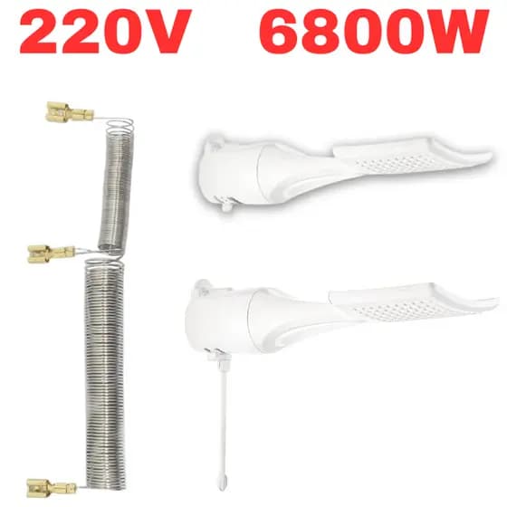 Resistência para Chuveiro Lorenzetti 6800w 220v Loren Shower Ultra