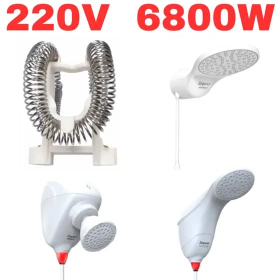 Resistência Ducha Moment Eletrônica Sublime Move Zagonel 220v 6800w Pratimix