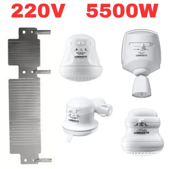 Resistência Ultra Maxi Banho Maxi Ducha Relax Ducha Loren Bello Banho Maxi Torneira 220v 5500w
