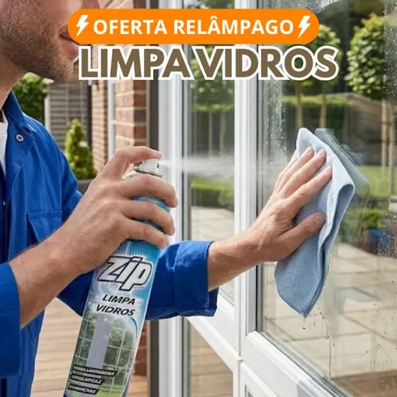 Limpa Vidros Espuma Spray 400ml Tira Manchas Limpeza a Seco Espelho Box Carro Mesas De Vidro