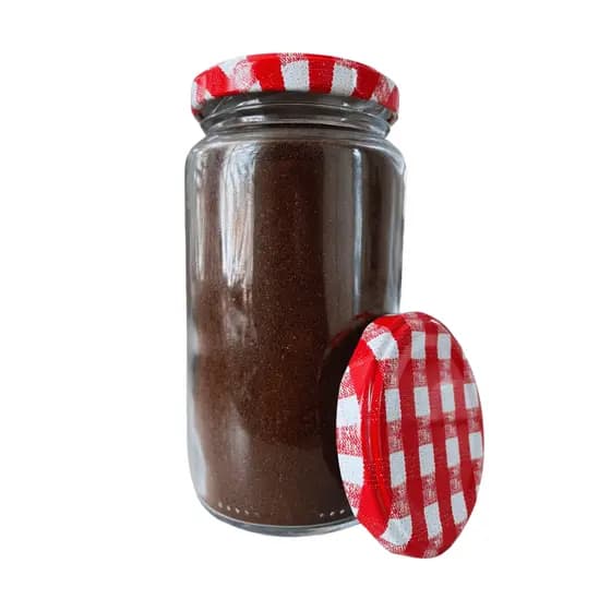 Potes de Vidro AZ200 350ml Com Tampas Metalicas Para Conservas Compotas Doces Geleias Multiuso