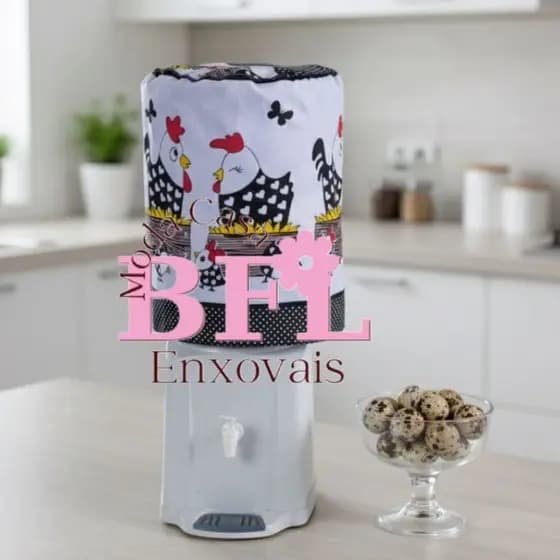 Capa Para Galão De Agua 20 Litros Estampado - Decoração Casa- Várias Estampas