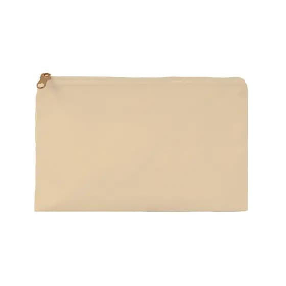 Organizador Algodão Crú 20x15 cm Liso Necessaire