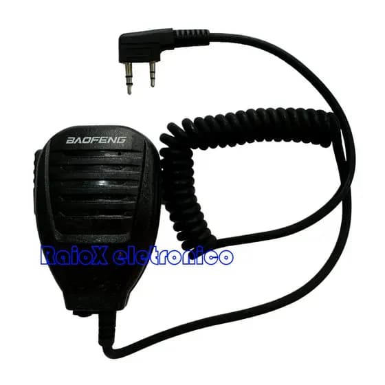 Microfone e Microfone Ptt Baofeng Para Rádio Comunicador Original modelo BF-18