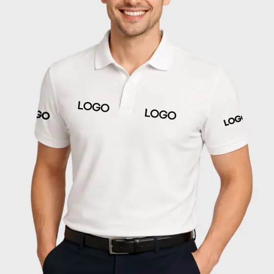 Camisa Polo Personalizada Uniforme Corporativo - Personalização Completa Sua Logo Estampada