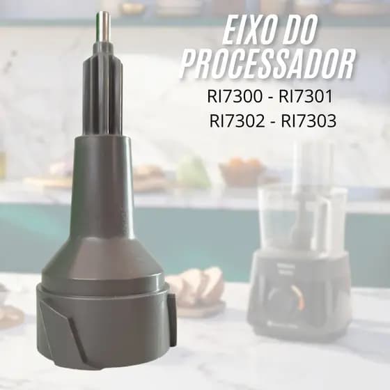 Arraste Eixo do Processador Philips Walita RI7300 RI7301 RI7302 RI7303 HR7304 Original
