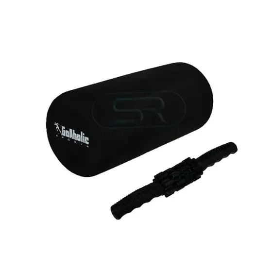 Kit Rolo Liberacao Miofascial 30cm + Bastão Miofascial Small 30cm