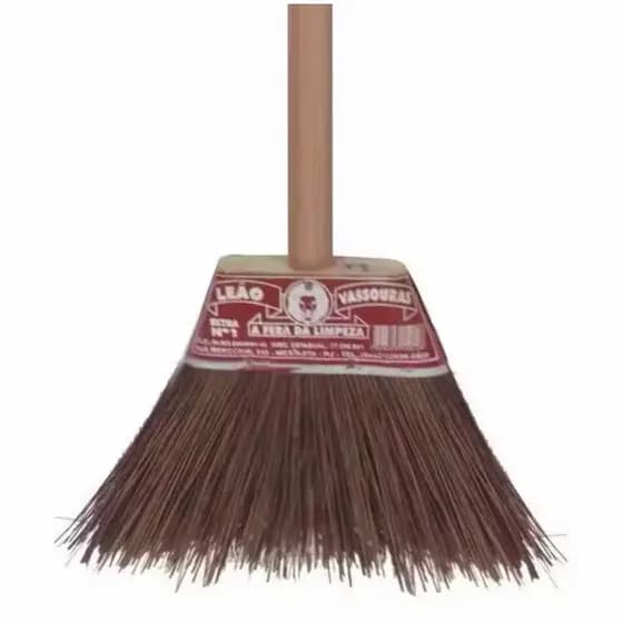 KIT COM 2 UNIDADES DE VASSOURAS DE CHAPA REFORÇADA (ENVIO FULL)