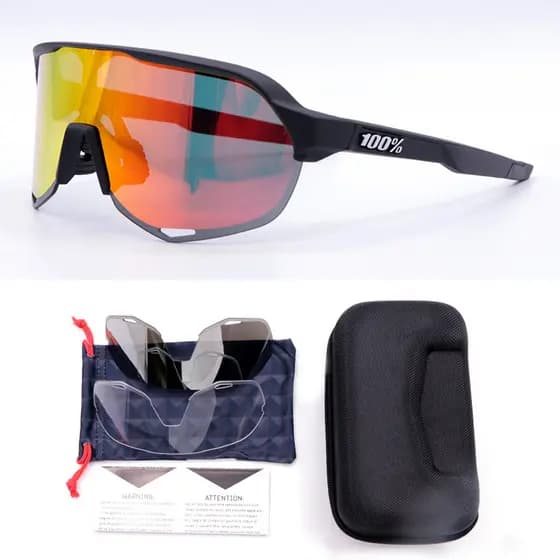 100 % S2 Óculos De Ciclismo UV400 Polarizado Esportes Sol Anti-UV Masculino Bicicleta Feminino Correndo Tons Para Pesca