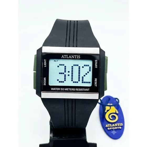 Relógio Digital Led Esportivo Original A Prova D Água com Crônometro Alarme Calendário