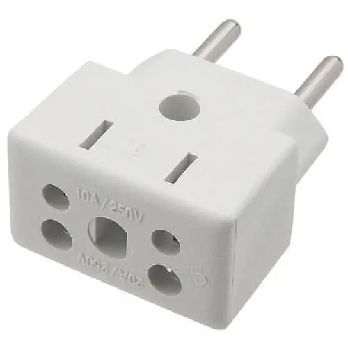 Adaptador Tomada Multiuso Plug Elétrico 10A / 20a Bob Esponja eletrônico