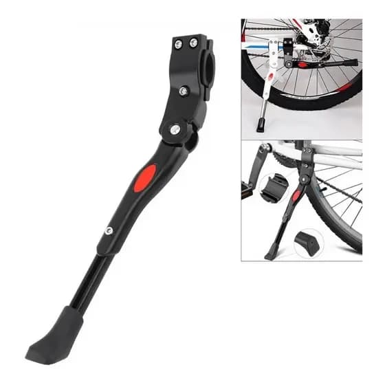 Pezinho Suporte para apoio lateral bike descanso ajustável Acessórios de Bicicleta