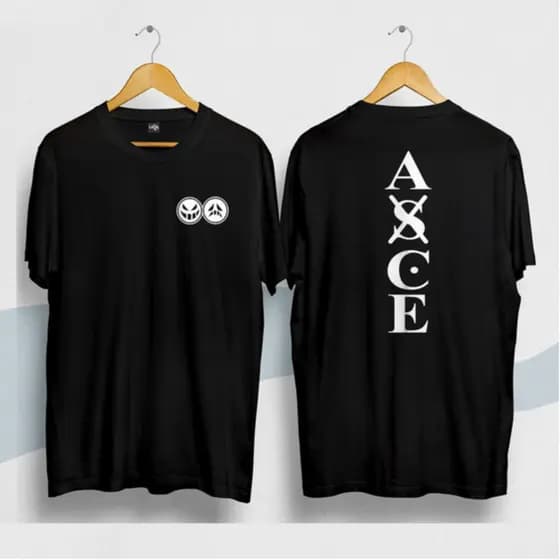 camiseta anime one piece Shrohige ACE SIMPLE Camiseta Distro