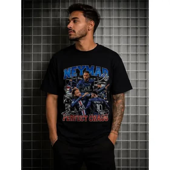 CAMISETA NEYMAR 2026 COPA 100%ALGODÃO