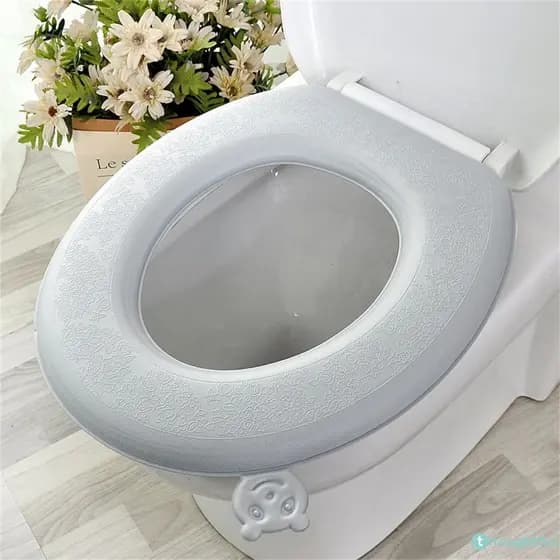 Almofada De Vaso Sanitário Pensativa, Durável E Confortável, Capa De Assento à Prova D'água, Capa De Assento De Vaso