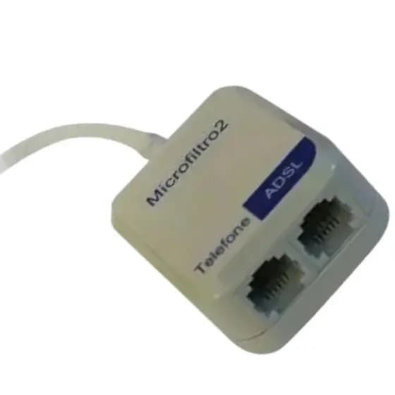 Micro Filtro Linha Telefônica MAGCOM APN744P ADSL2+