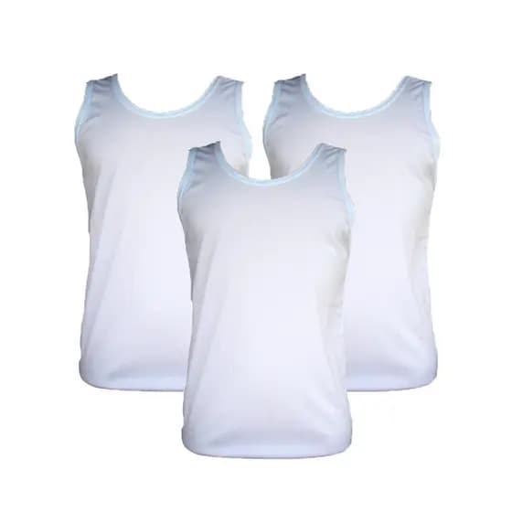 Kit 3 Camisetas Regatas TFM Dry Fit Unissex