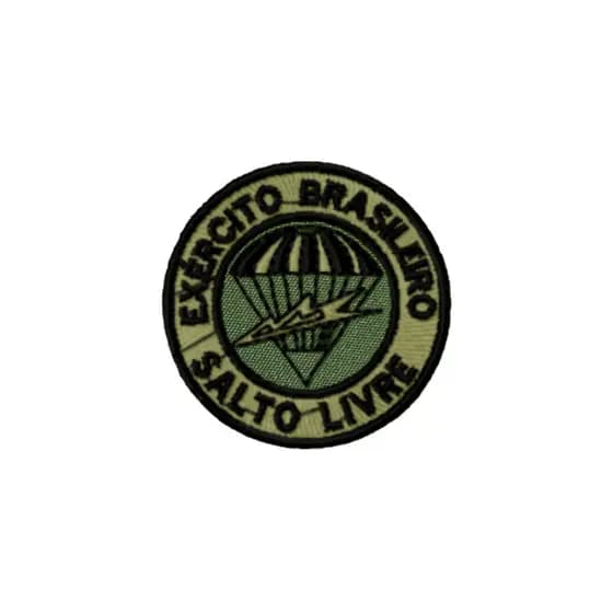 Patch Bordado de Baixa Visibilidade - Salto Livre