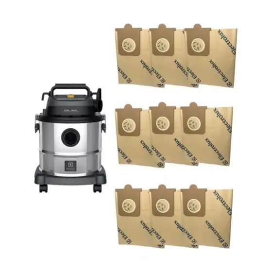 Kit 9 Sacos Do Aspirador Electrolux Gt20i Csebi Original 9un