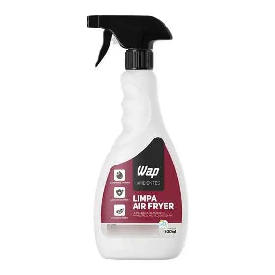 Limpa Air Fryer Wap 500ml Com Gatilho Spray Limpeza Fritadeira Elétrica Cozinha
