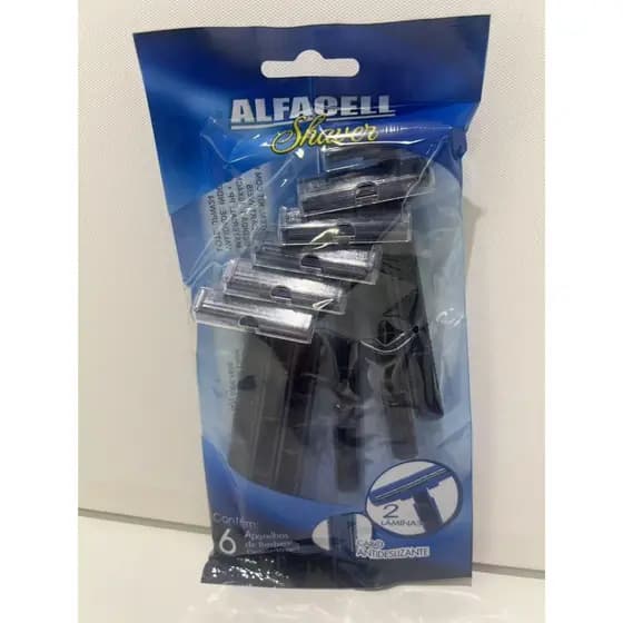 kit 2-16 Aparelho De Barbear Barbeador Descartável Com 3 Lâminas