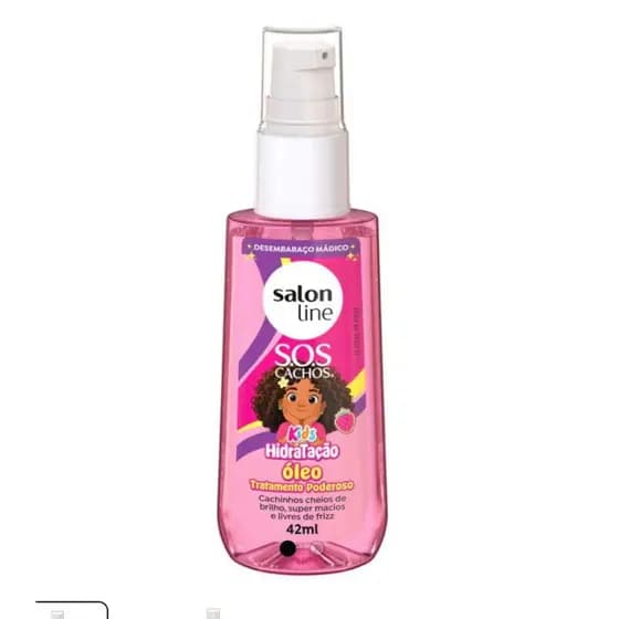 Óleo de Tratamento SOS Cachos Kids Hidratação 42ml - SALON LINE
