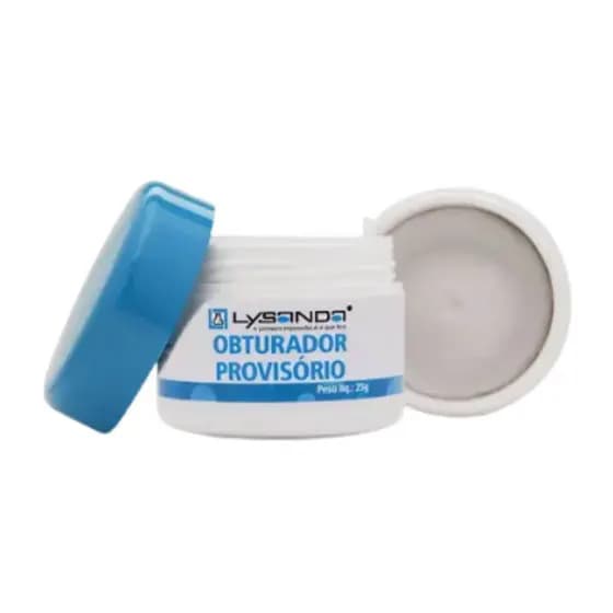 Massa Obturador Restauração Provisório curativo-lysanda 25g