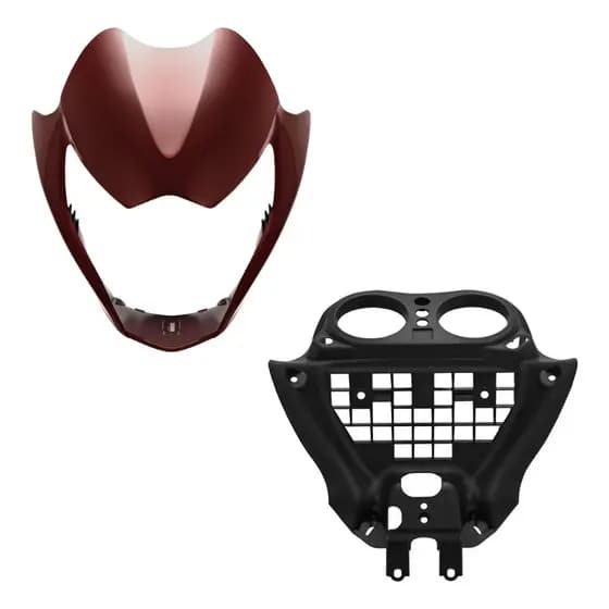 Kit Carenagem Frente Capa Do Farol Painel Conjunto Moto Honda Titan 150 2009 2010 Mix