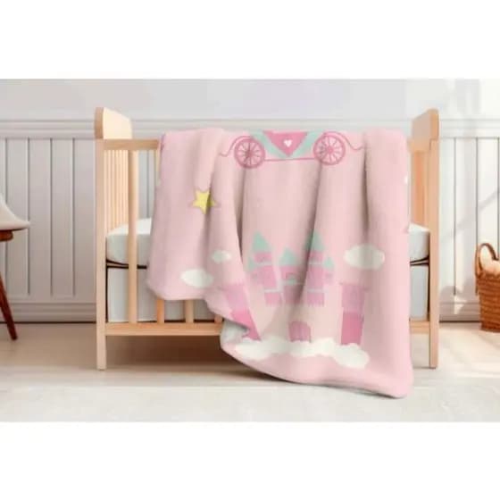 Manta Cobertor de Microfibra Baby 110x150cm OU 90x110cm OU 80x100cm Hazime