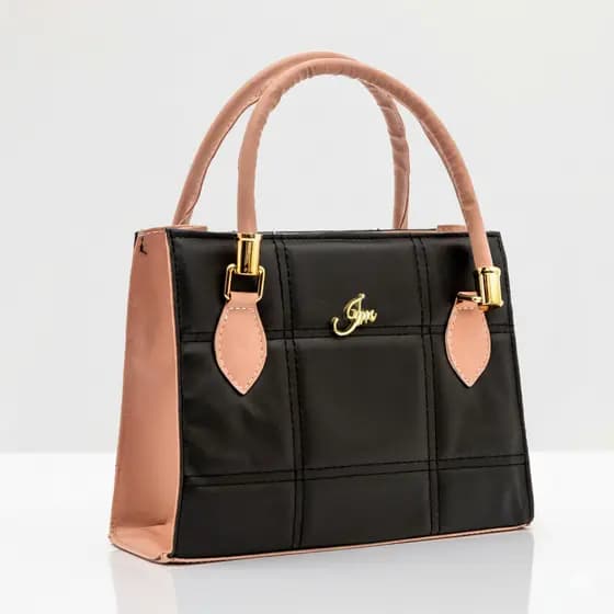 Bolsa Feminina Elegante Duo Color com Alça Transversal e de Ombro Immateriale