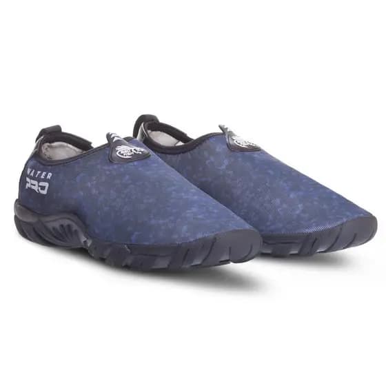 Sapatilha Aquática Esportes Pesca Camping Trilha Lazer - Bad Fish - Cinza e Azul 340