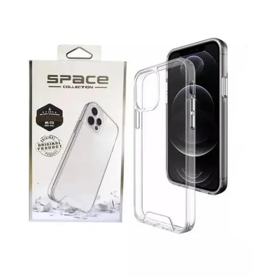 Capa Capinha Space Clear Case Para iPhone Transparente 6/7/8 Plus Xs XR 11 Pro Max 12 13 Pro max 14 Plus