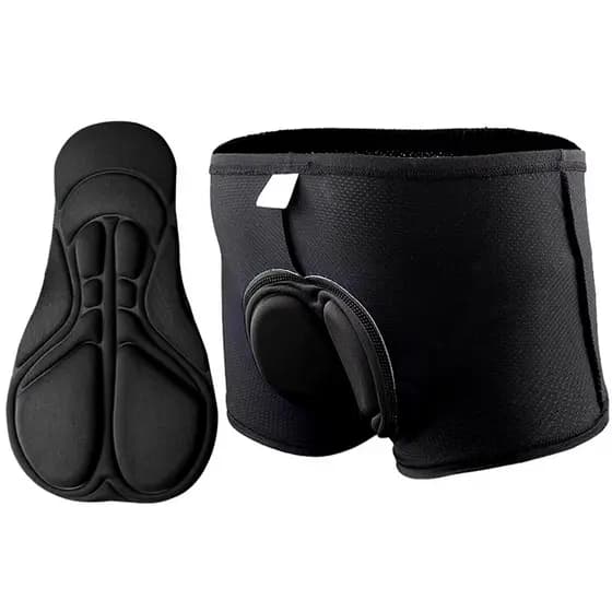 Shorts Ciclismo Masculino Forro Espuma D80 Profissional Respirável Anti Odor