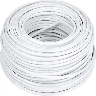 Fio Cabo Coaxial Para Antena Tv 06 95% - 10MTS, 20MTS, 30MTS, 40MTS, 50MTS