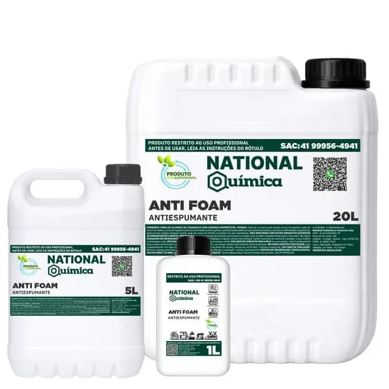 Antiespumante 5 L Anti Foan National Química
