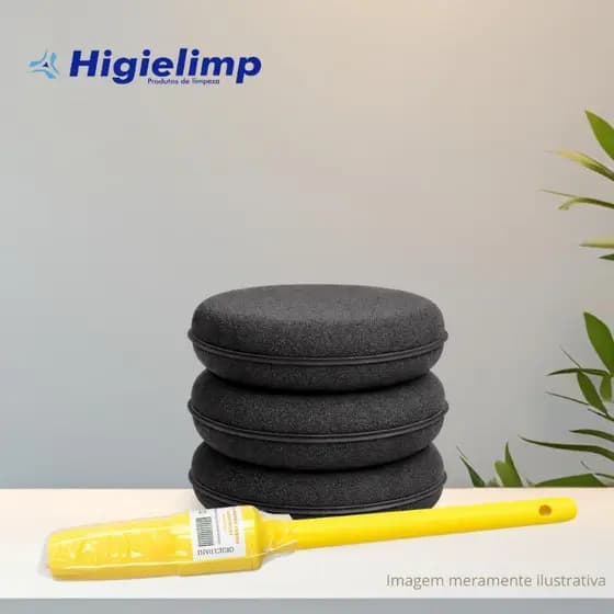 KITS - Aplicador Espuma e Pincel de detalhamento Externo - Nitro