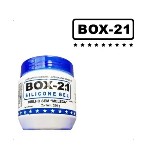 Box 21 Silicone Gel 250g P/ Plasticos E Borrachas