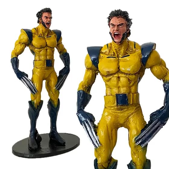 Boneco Logan Wolverine X Men Marvel De Resina