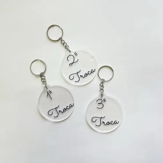 Kit Tags Chaveiro Trocas Saquinho Maternidade 1,2,3 Indicação Trocas