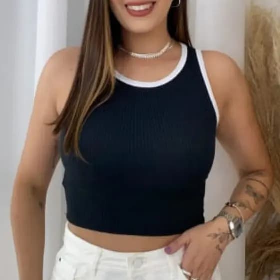 Cropped Regata BiColor DuoColor